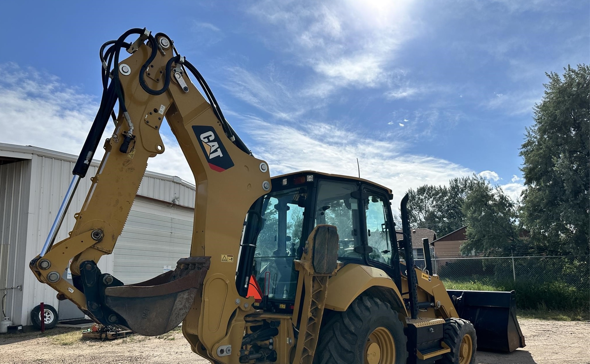 Caterpillar Backhoe Loader | Cabbed Backhoe Rental